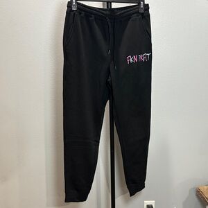 “FKN PRFCT” Black Women's Jogger Pants - NWOT